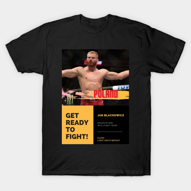 Jan Blachowicz / UFC Fighter / LIGHT HEAVYWEIGHT / Poland / 2 T-Shirt by Semenov